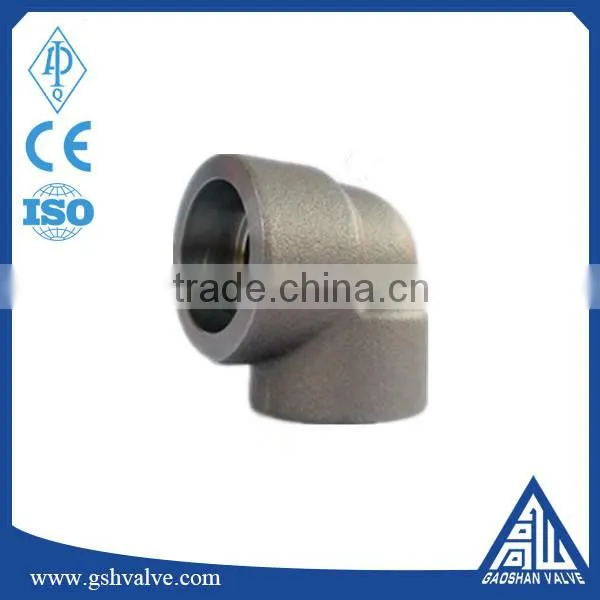ANSI B16.11 F304 Stainless Steel Socket Weld Elbow Manufacturer photo-2