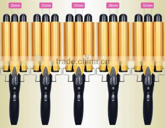 Curve Soft Curl Iron Intelligent Automatic Vertical Ceramic Hair Curling Iron photo-5