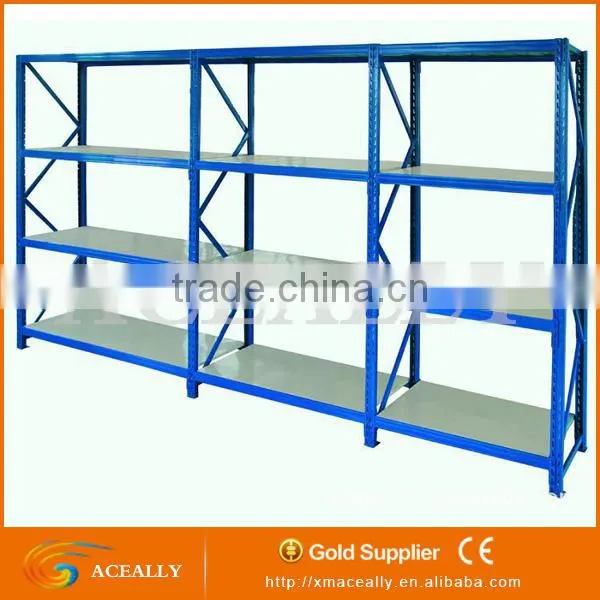 Aceally Warehouse Storage Shelving/medium Duty Rack/Slotted Angle Shelving photo-5