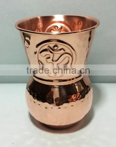 YOGA OM Pitcher Made of COPPER photo-3
