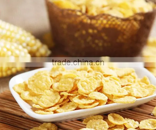 Hot Sale Puffed Snack Breakfast Cereals Corn Flakes Making Machine photo-5