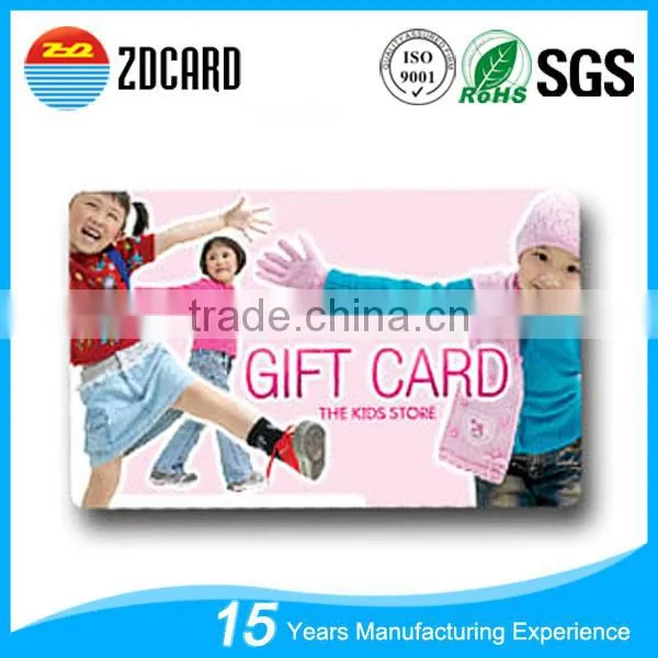 Custom Printing Cr80 Plastic Pvc Gift Card photo-4