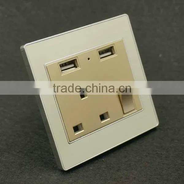 Multi Plug Wall Sockets With Usb Port Made in China Usb Wall Socket
