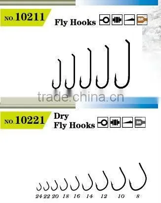 Premium quality Dry Cheap fishing fly hook