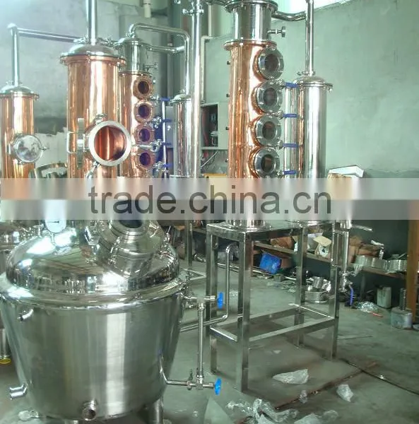 Industrial Moonshine Stills Distiller Distillation Equipment for Wine Making Whisky Rum Vodka