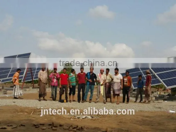 30HP(22kw) Solar Water Pump, PV & Grid Utility Hybrid Solar Water Pumping System photo-3