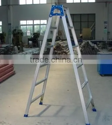Aluminum alloy foldable stepladders for engineering vechile