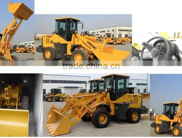 Hot Sale CE Provided 1 Ton Front Wheel Loader YN918 Adopt Changchai Engine photo-3