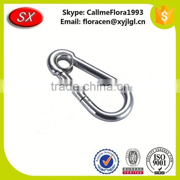 China Supplier Custom Different Carabiner Hook With Eyelet photo-3