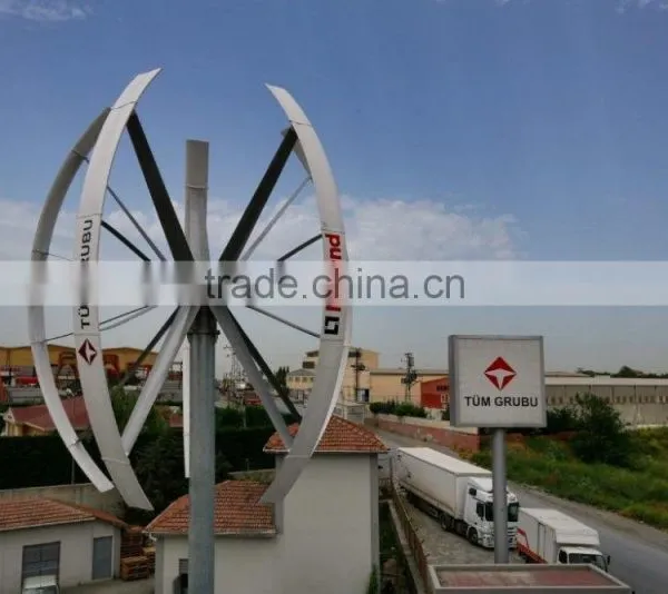 Vertical Axis Wind Generator 20kw With Low Rpm photo-2