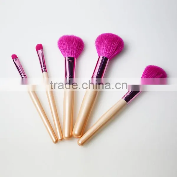 Hot Sales Cheek Use and Goat Hair Brush Material Personalized Makeup Brushes photo-3