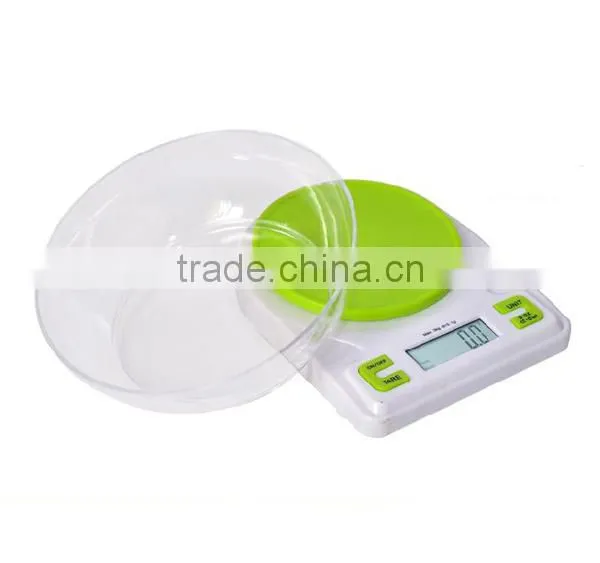 New Design 5 KG Digital Household Food Grade ABS Kitchen Scale photo-2