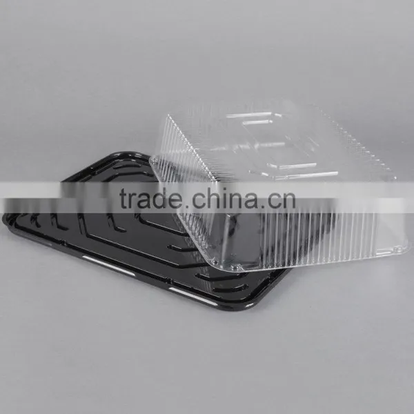 Rectangular Disposable Cheesecake Plastic Containers photo-6