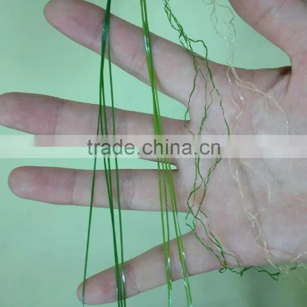 9800Dtex/16F PE Monofilament+PP Curly Yarn Artificial Grass for Landscaping photo-2