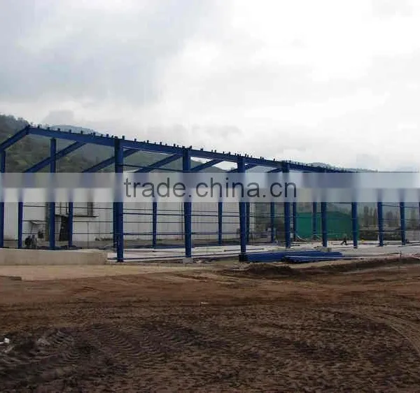 China Light Type Steel Structure Workshop Drawings photo-2