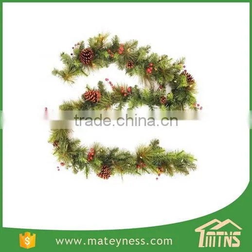 Wholesale Decoration Collection Mix Pine Artificial Christmas Garland photo-3