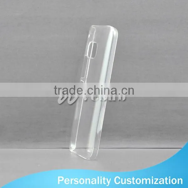 Wholesale Custom Design Light Weight Bulk 3D Clear Blank Sublimation Plastic Mobile Phone Case For HTC One M9 photo-2