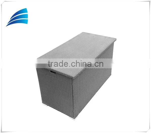 Outdoor Rattan Wicker Furniture Storage Box W/ Free Protective Cover photo-2