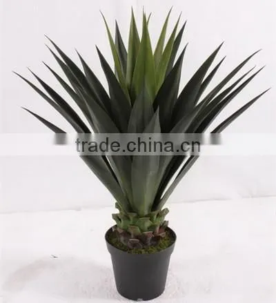 Factory Wholesale Fake Sanseviera Plant/agave Bonsai Plant Tree photo-3