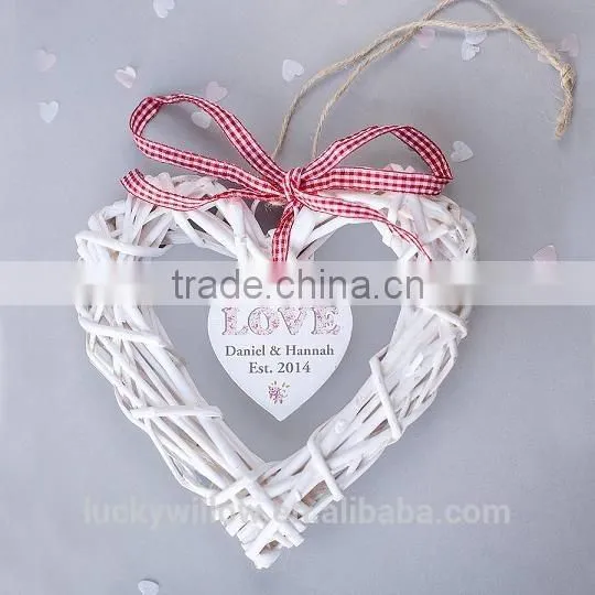 2014 Honey Wicker Hearts Wedding Decorations photo-3