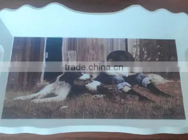 Black Wooden Special Food Tray photo-3