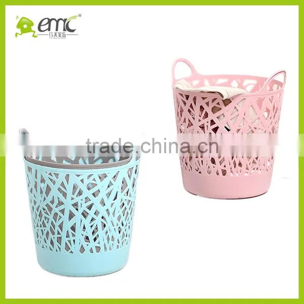 Emc Laundry Basket Plastic, Emc Plastic Laundry Baksets With Handle photo-5