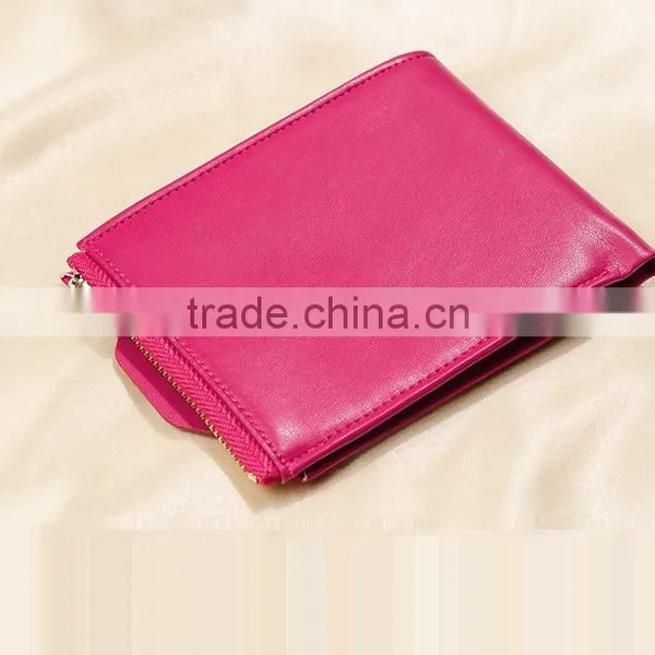 Commercial Custom Business Personalized Unisex Wholesale Genuine Leather RFID Blocking Card Holder Wallet photo-6