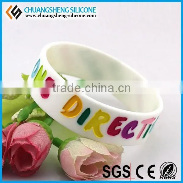 Top Grade Stylish 2015 Hot Gravure Silicone Bracelet photo-2
