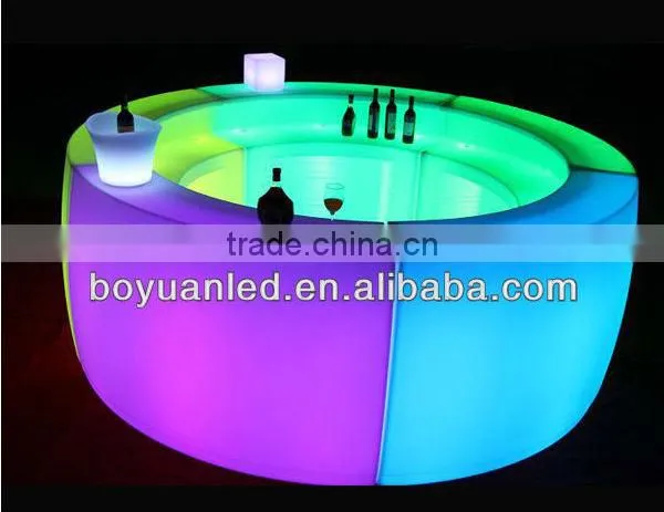 2016 Newest Led Furniture /led Light Bar Table/tables for the Wedding Party photo-3