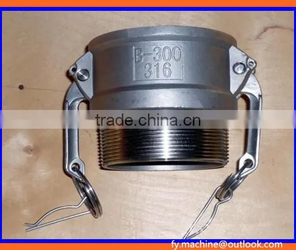 Stainless Steel Flexible Hose Cam & Groove Couplings Quick Fittings photo-6