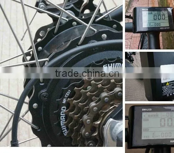 48v 500w Electric Bike Electric Snow Bike Fat Tire Ebike photo-5