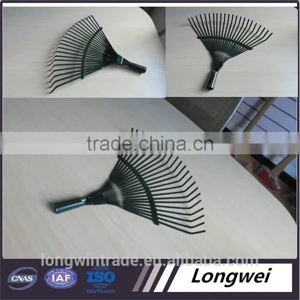 R110 Steel Material Green&Red&Black Paint Sprayed Farming Tools&Garden Tools Rake photo-5
