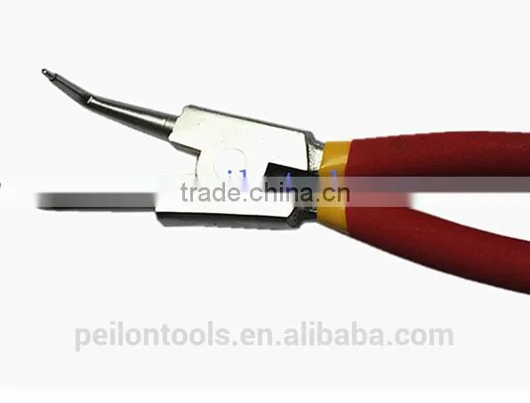 Bent Nose Pliers External Bent Tip Snap Ring Circlip Pliers photo-2