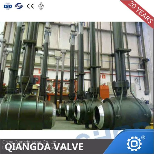 Api6D Fully Welded Pipeline Trunnion Mounted Ball Valve photo-4