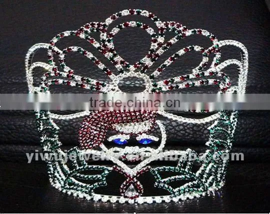2016 Wholesale Tiara Crown Cheap Tall Pageant Custom Crown Tiara HCC172-0018 photo-2