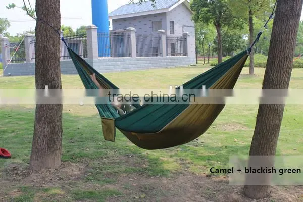 2017 Cheap Fashionable Light Weight Hammock With Free Straps and Carabiners photo-5
