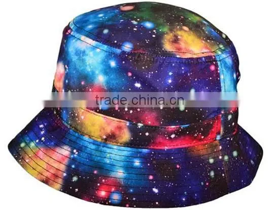 Custom High Quality Various Galaxy Cheap Bucket Hat/Cap photo-3
