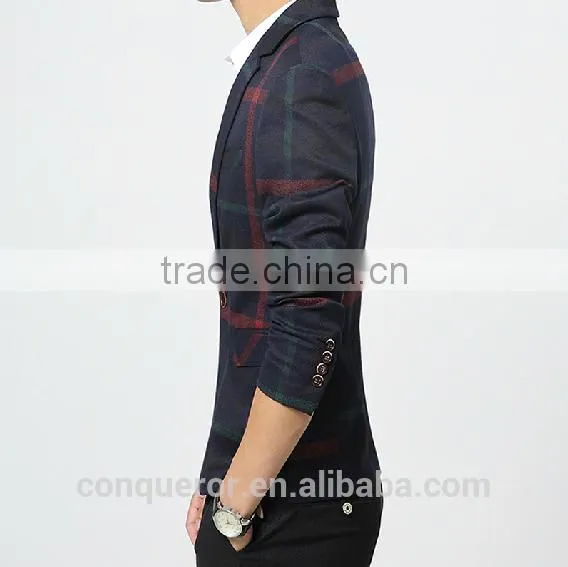 Grid Window Pane Man Suit.BSPL0631 photo-5