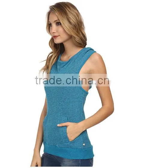Factory Sale 2016 100% Cotton Tank Tops Sleeveless Slim Fit t Shirt Made in China photo-4