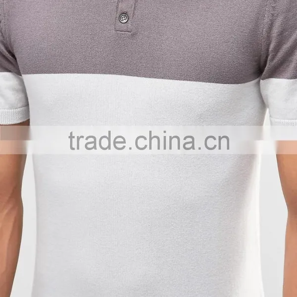 MGOO Hot Sale 100 Cotton Polo Plain Short Sleeves Custom Embroidery Or Print Contrast Purple White Color photo-4
