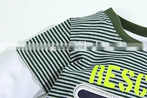European Kids Fall Boutique Clothing Fabric Embroidery Cotton Sport Boys Suits for Baby Wear photo-4