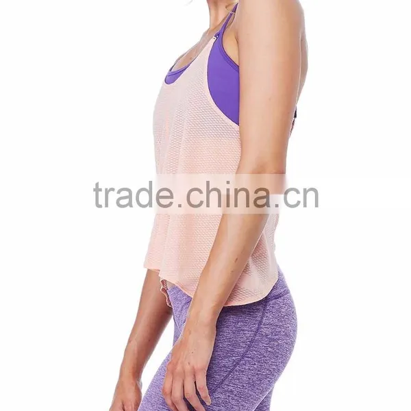 2016 Womens Fitness Gym Tank Top Sport Wear Love Yogo Tank photo-5