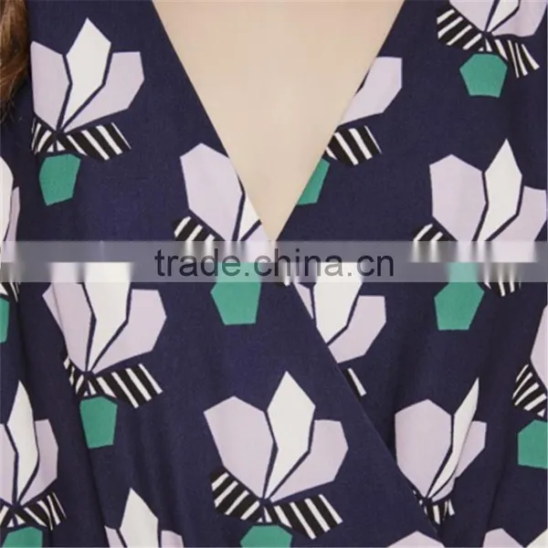 Classy Cold Shoulder Floral Printecd Short Rompers With Adjustable Sleeves photo-6