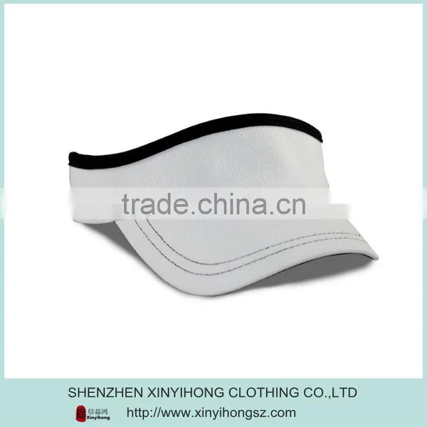 100% Polyester Mesh Golf Visors Caps photo-5
