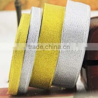 Wholesale Ribbon,gold Gift Christmas Ribbon,metalic Glitter Ribbon photo-2