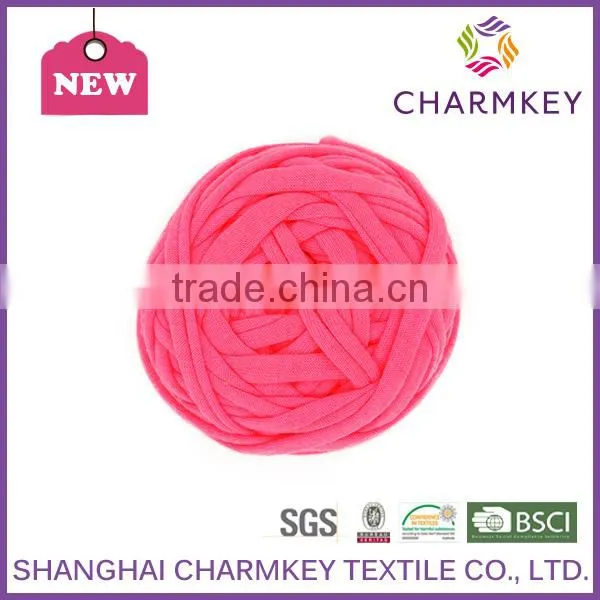 Charmkey Most Popular Fancy Crochet Yarn Jersy Yarn Free Yarn Samples photo-2
