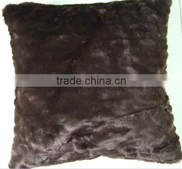 PV PLUSH CUTING FABRIC CUSHION