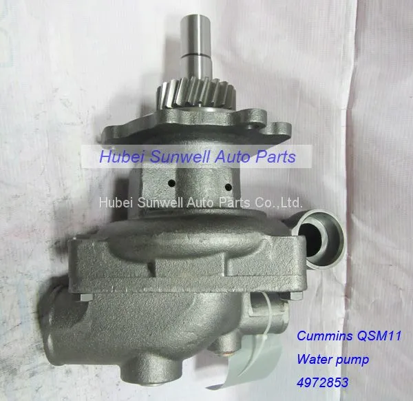 Cummins M11 / QSM11 Engine Water Pump 4972853, 4965430, 4972861
