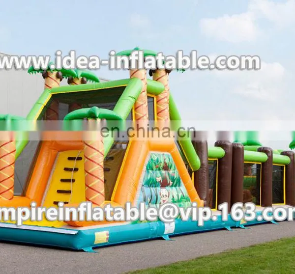 Cheer Amusement Inflatable Children Outdoor Inflatable Obstacle Course ID-OB004