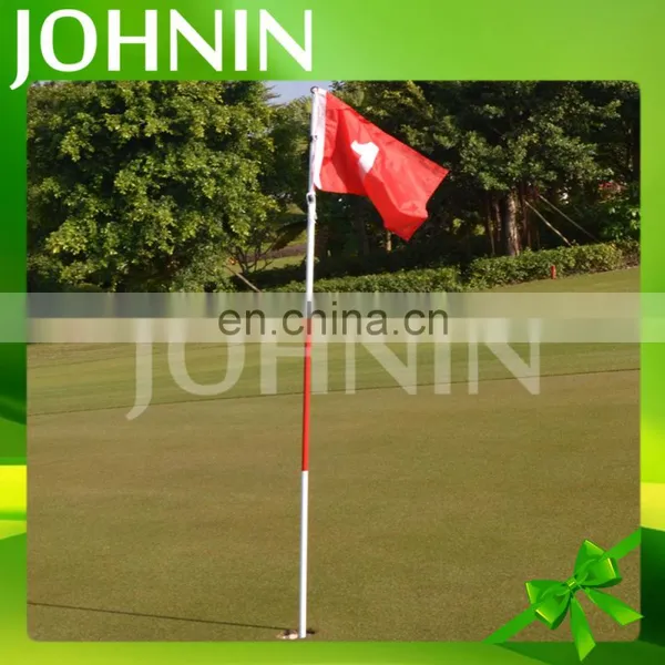 Hot Selling Good Quality Custom Polyester Printing Sport Green Mini Golf Flags